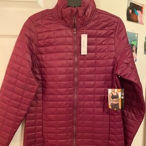 Plum Maroon Athletic Coat